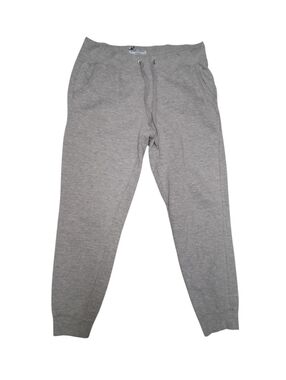 Champion Reverse Weave Small Logo Grey Sweatpants GUC Size L